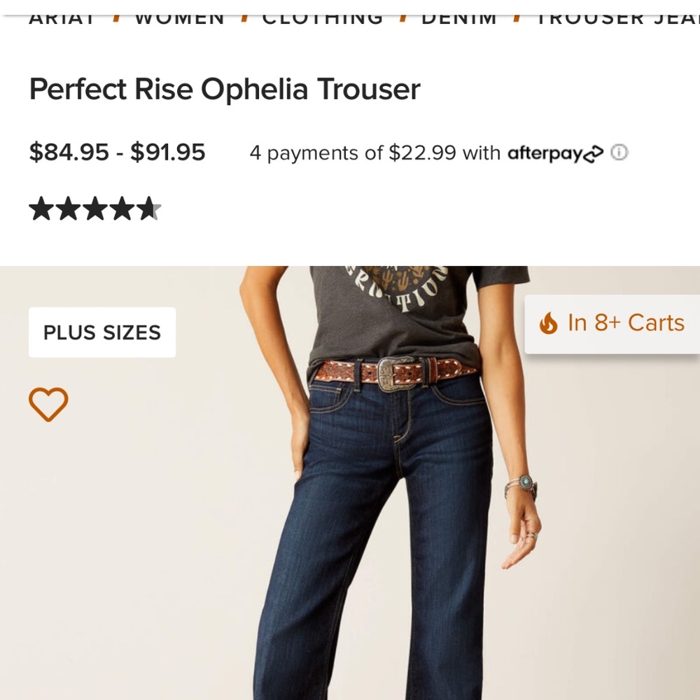 Ariat perfect rise Ophelia trouser